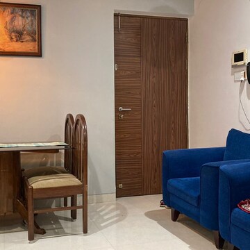 Living Room in 2 BHK Apartment at Ashray Jaswanti Woods, Ghati Pada – for Sale