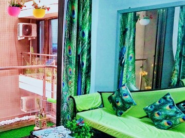 Living Room in 2 BHK Apartment at Raj G N Residency, Mira Road – for Sale
