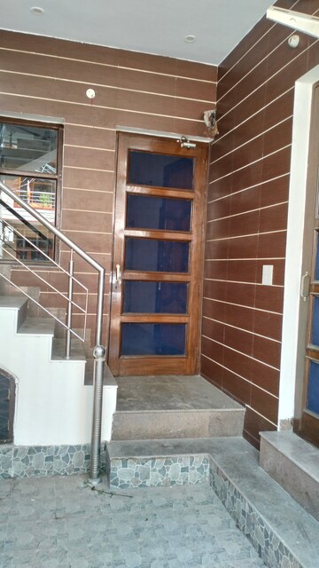 Staircase in 4 BHK Independent House at Guru Nanak Enclave, Dhakoli Village – for Sale