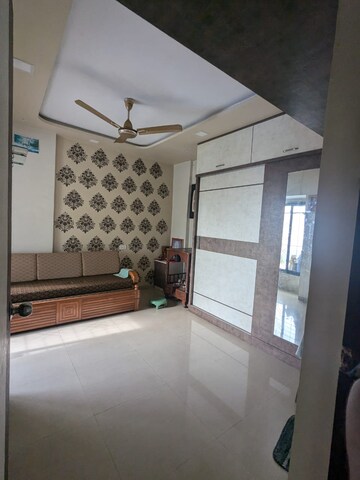 Living Room in 3 BHK Apartment at Amrut Paradise, Kalwa – for Sale