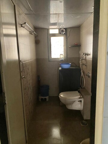 Bathroom in 3 BHK Apartment at Amrut Paradise, Kalwa – for Sale
