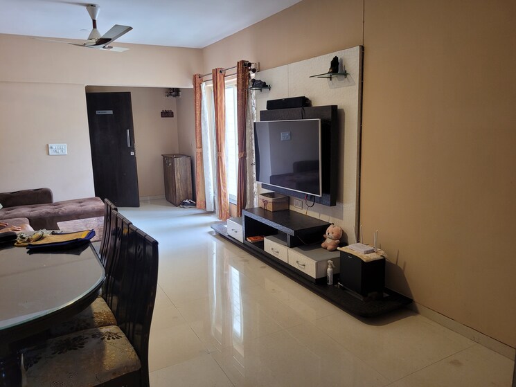 Living Room, gini-viviana 2 Bedroom 855 Sq.Ft. Apartment In Balewadi Pune 7512364