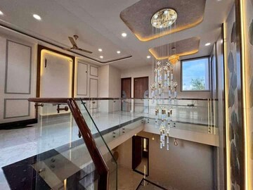 Staircase in 3.5 BHK Villa at Gandhi Path – for Sale