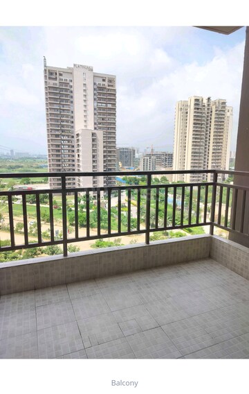 Balcony in 3 BHK Apartment at Adani M2K Oyster Grande, Sector 102 – for Sale