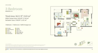 3 BHK Apartment For Resale in M3M Capital Sector 113 Gurgaon  7513334