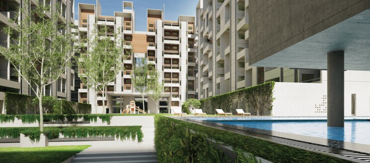 Exterior View, rohan-abhilasha 3 Bedroom 1100 Sq.Ft. Apartment In Wagholi Pune 7513412