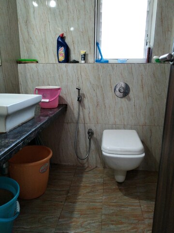 Bathroom in 2 BHK Apartment at Marathon Nexzone Zenith 2, New Panvel – for Sale