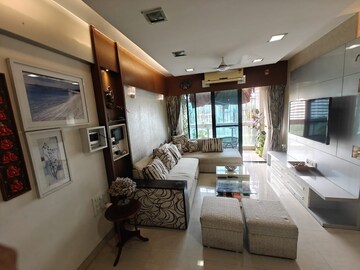 Living Room in 3 BHK Apartment at Devashree Park, Kolshet Road – for Sale