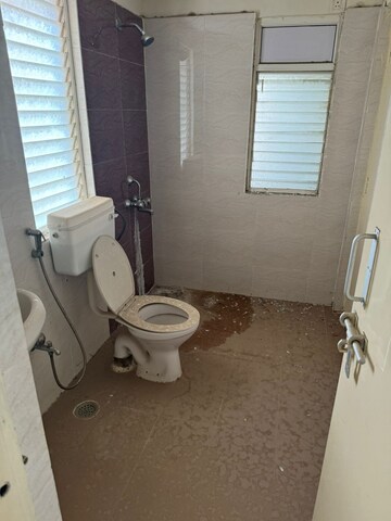 Bathroom in 3 BHK Apartment at Pimple Saudagar – for Rent