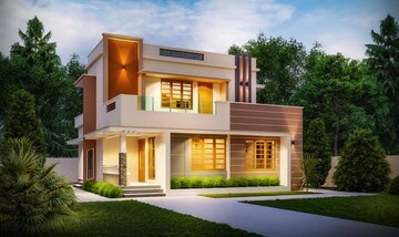 3 BHK Villa – Exterior View View at Ottapalam - for Sale