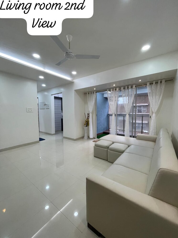 Living Room, omkar-veda-exclusive 2 Bedroom 800 Sq.Ft. Apartment In Parel Mumbai 7514818