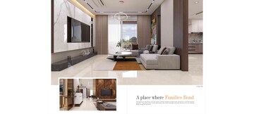 Living Room in 3 BHK Apartment at Puppalaguda – for Sale