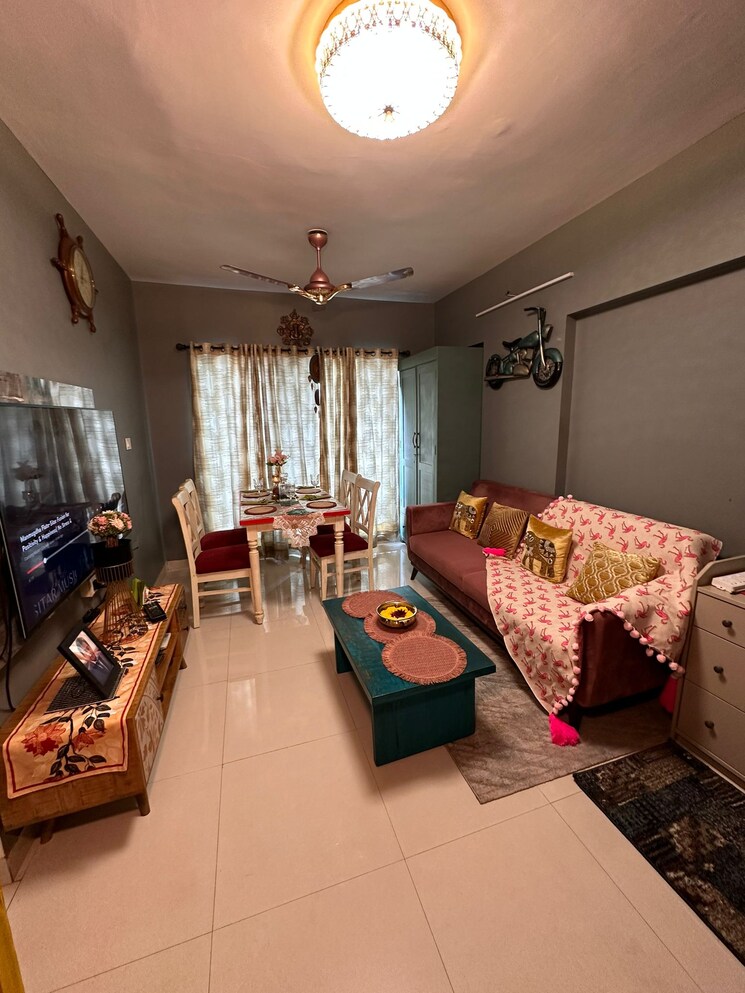 Living Room, veena-serenity 2 Bedroom 572 Sq.Ft. Apartment In Chembur Mumbai 7514977