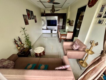 Living Room in 2 BHK Apartment at Gandharva CHS, Nerul – for Sale