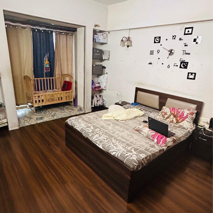 Bedroom, eklavya-ekaika 2.5 Bedroom 1000 Sq.Ft. Apartment In Kharadi Pune 7515355