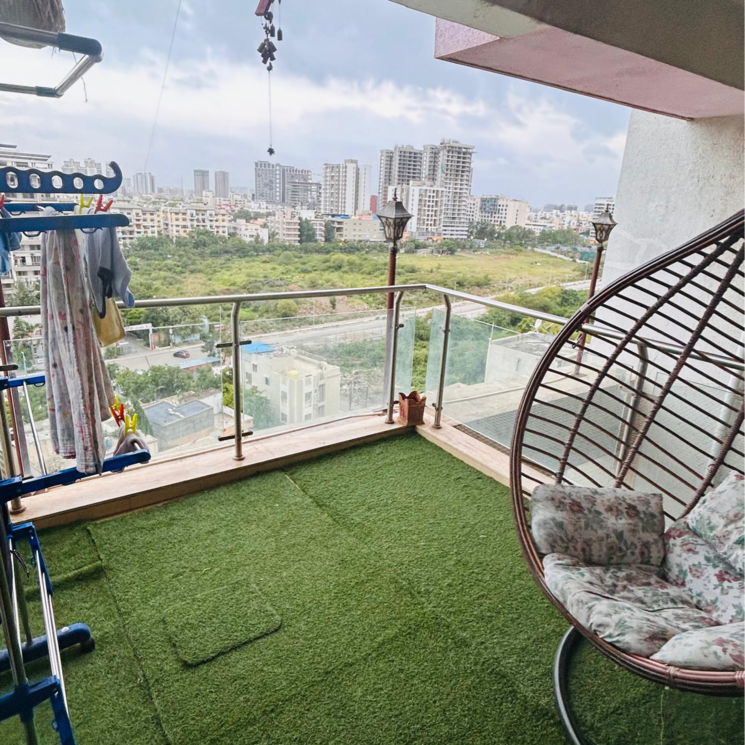 Balcony, eklavya-ekaika 2.5 Bedroom 1000 Sq.Ft. Apartment In Kharadi Pune 7515355