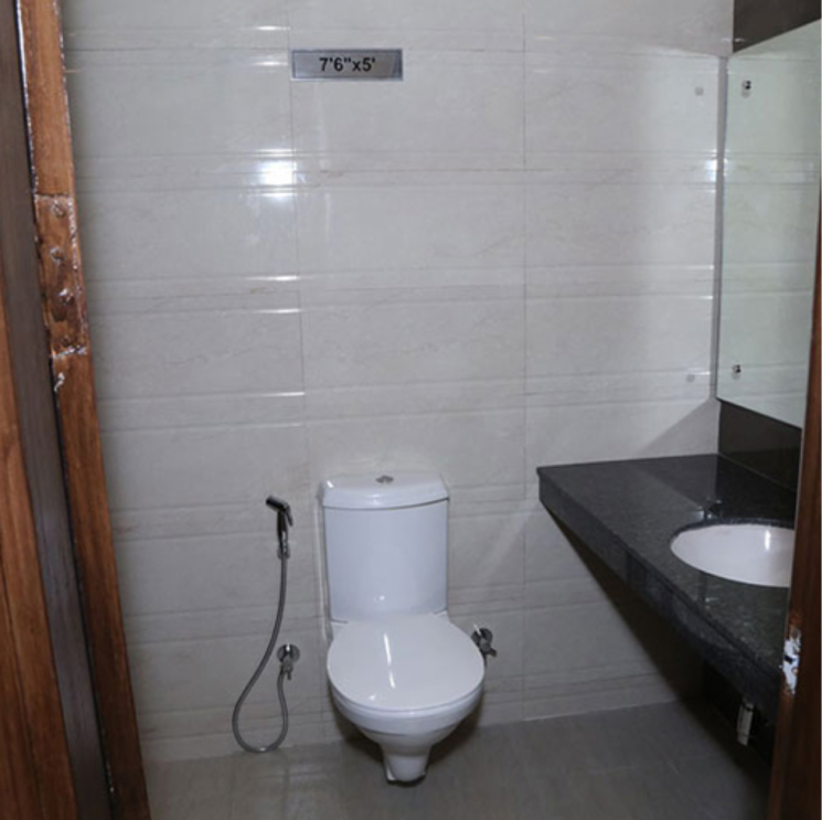 Bathroom, crc-sublimis 3 Bedroom 1485 Sq.Ft. Apartment In Sport City 1 Greater Noida 7515747
