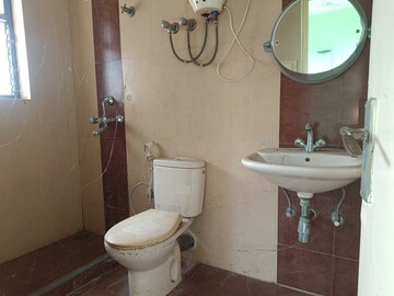 Bathroom in 3 BHK Apartment at Ekta Floral, Tangra – for Sale