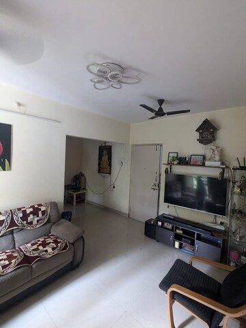 Living Room in 2 BHK Apartment at Parsik Nagar – for Sale