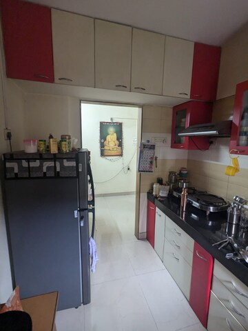 Kitchen in 2 BHK Apartment at Parsik Nagar – for Sale