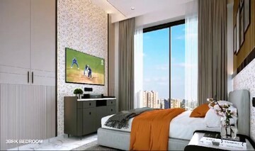 Living Room in 1 BHK Apartment at Malad West – for Sale