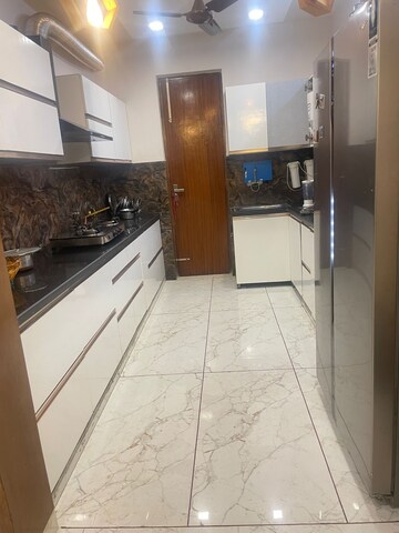 Kitchen in 3 BHK Builder Floor at New Industrial Township – for Sale