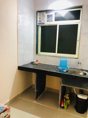 Kitchen in Studio Apartment at Royal Park Complex, Dombivli East – for Sale