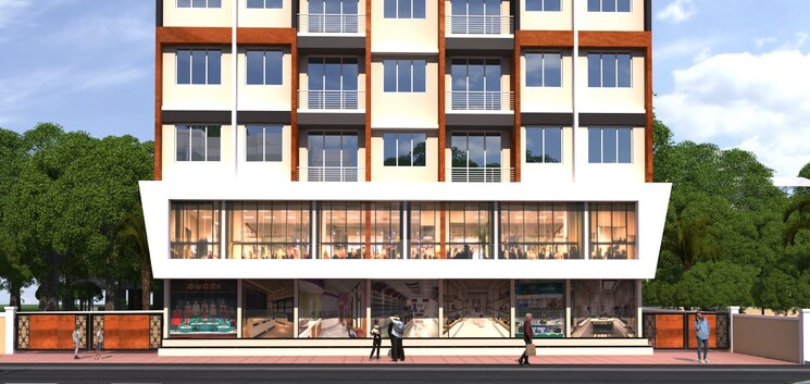 Exterior View, vaishnavi-heights-kalyan-east 1 Bedroom 686 Sq.Ft. Apartment In Kalyan East Thane 7517213