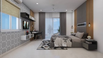 Living Room in 3 BHK Apartment at Ananda The Legacey, Puppalaguda – for Sale