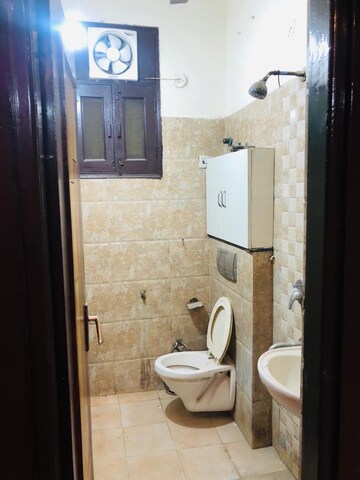 Bathroom in 3 BHK Builder Floor at Sai Enclave Niti Khand, Niti Khand – for Sale