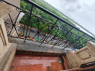 Balcony in 2 BHK Apartment at Beverly Park, Nerul – for Sale