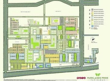 Master Plan in 3 BHK Builder Floor at BPTP Parkland Pride, Sector 77 – for Sale