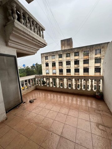 Balcony in 1.5 BHK Apartment at Dorabjee Enclave, Salunkhe Vihar Society – for Sale