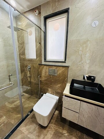 Bathroom in 4 BHK Builder Floor at Sushant Lok 2, Sector 57 – for Sale