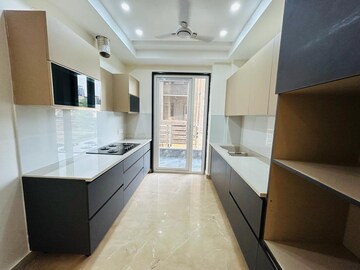 Kitchen in 4 BHK Builder Floor at Sushant Lok 2, Sector 57 – for Sale