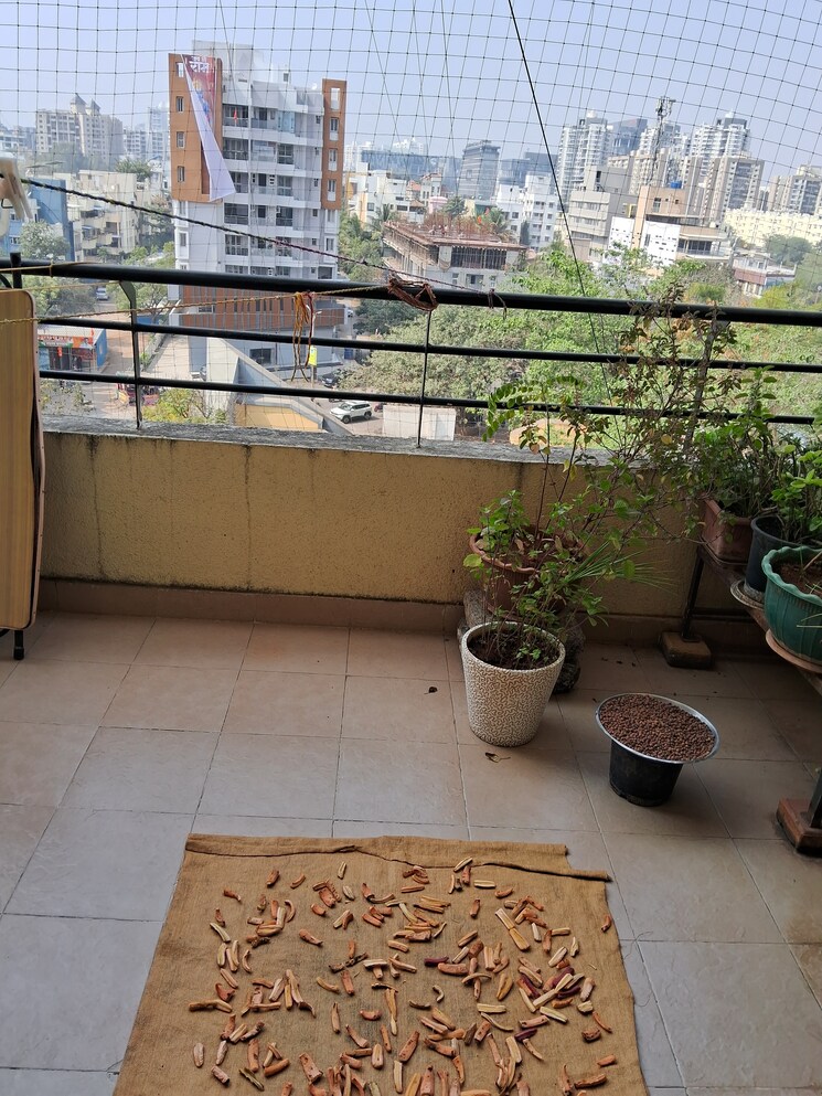 Balcony, devi-orchid 2 Bedroom 1000 Sq.Ft. Apartment In Bopodi Pune 7518707