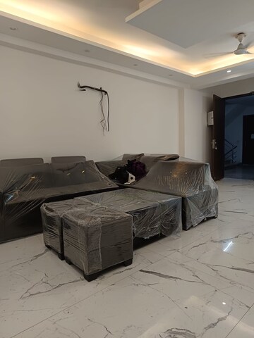 Living Room in 3 BHK Builder Floor at Chattarpur – for Sale