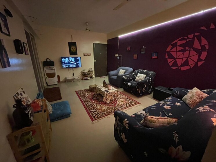 Living Room, sky-heights 2 Bedroom 1183 Sq.Ft. Apartment In Undri Pune 7518883