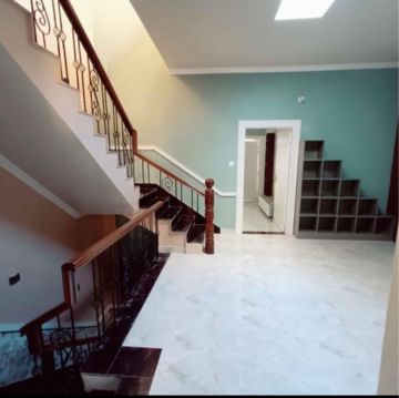 Staircase in 3 BHK Villa at Saharanpur Road – for Sale