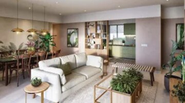 Living Room in 4 BHK Apartment at Godrej Woodscapes, Budigere Cross – for Sale