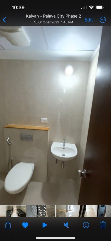 Bathroom in 2 BHK Apartment at Lodha Palava Downtown, Dombivli East – for Sale