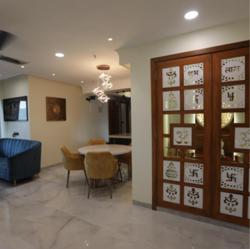 Living Room in 3 BHK Apartment at Balaji Delta Central, Sector 23 – for Sale