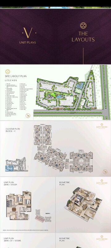 Master Plan in 2 BHK Apartment at Jashn Elevate, Sushant Golf City – for Sale