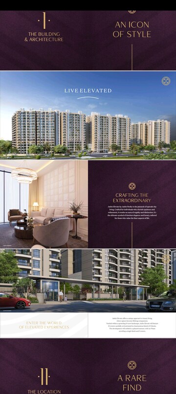 2 BHK Apartment – Exterior View View at Jashn Elevate, Sushant Golf City - for Sale