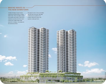 3 BHK Apartment – Exterior View View at Sobha Altus, Sector 106 - for Sale