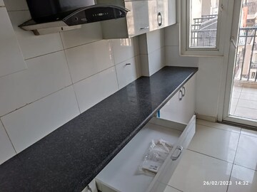 Kitchen in 3 BHK Apartment at Sandwoods Spangle Condos, Ghazipur – for Sale