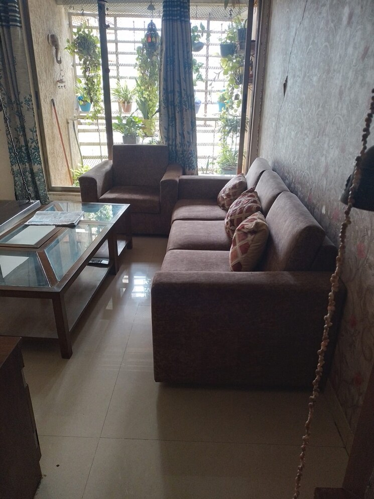Living Room, sai-crystal 2 Bedroom 1225 Sq.Ft. Apartment In Kharghar Navi Mumbai 7520496