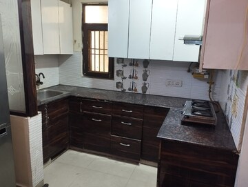 Kitchen in 3 BHK Builder Floor at Shakti Khand 2 – for Sale