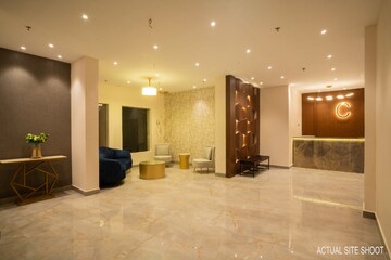 Living Room in 2 BHK Apartment at RG Luxury Homes, Sector 16b Greater Noida – for Sale