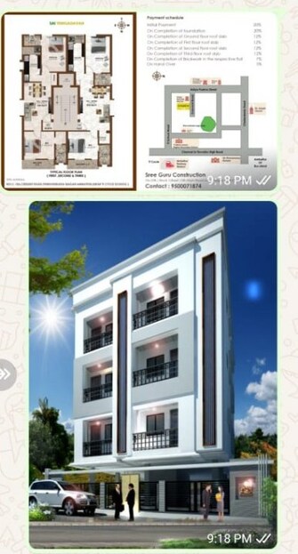 2 BHK Apartment For Resale in Ambattur Chennai  7520541